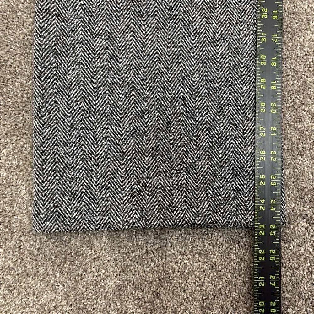 Michael Kors Women's Pants Size L Gray Cropped Wide Leg Pull On Stretch EUC